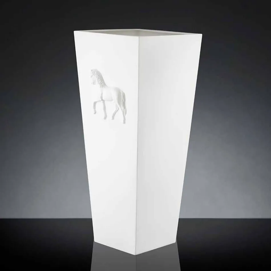 Vase de cube design moderne 100% Made in Italy Cody Viadurini
