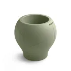 Vase d'extérieur en polyéthylène, disponible en différentes finitions et tailles, fabriqué en Italie - Loto Viadurini