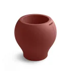 Vase d'extérieur en polyéthylène, disponible en différentes finitions et tailles, fabriqué en Italie - Loto Viadurini