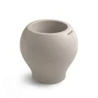 Vase d'extérieur en polyéthylène, disponible en différentes finitions et tailles, fabriqué en Italie - Loto Viadurini