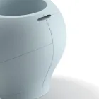 Vase d'extérieur en polyéthylène, disponible en différentes finitions et tailles, fabriqué en Italie - Loto Viadurini