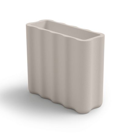 Vase d'extérieur en polyéthylène coloré 2 tailles Made in Italy - Barbia Viadurini