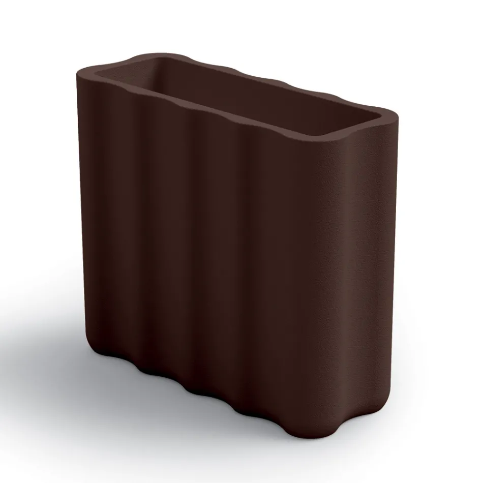 Vase d'extérieur en polyéthylène coloré 2 tailles Made in Italy - Barbia Viadurini