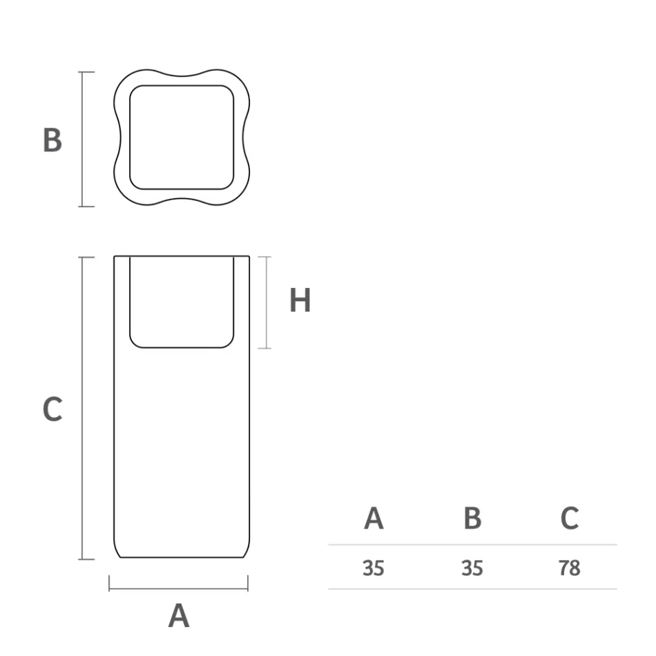 Vase d'extérieur en polyéthylène coloré 2 tailles Made in Italy - Barbia Viadurini