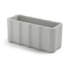 Vase d'extérieur en polyéthylène coloré fabriqué en Italie - Messy Viadurini