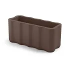 Vase d'extérieur en polyéthylène coloré fabriqué en Italie - Messy Viadurini