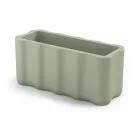 Vase d'extérieur en polyéthylène coloré fabriqué en Italie - Messy Viadurini