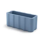 Vase d'extérieur en polyéthylène coloré fabriqué en Italie - Messy Viadurini