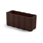 Vase d'extérieur en polyéthylène coloré fabriqué en Italie - Messy Viadurini