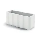 Vase d'extérieur en polyéthylène coloré fabriqué en Italie - Messy Viadurini