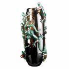 Vase d'intérieur fait main en verre coloré avec geckos Made in Italy - Geco Viadurini