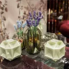 Vase d'intérieur en verre poli fabriqué à la main en Italie - Flock Viadurini