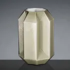 Vase d'intérieur en verre poli fabriqué à la main en Italie - Flock Viadurini