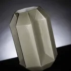 Vase d'intérieur en verre poli fabriqué à la main en Italie - Flock Viadurini