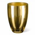 Vase d'intérieur en verre soufflé finition dorée fait à la main en Italie - Taka
