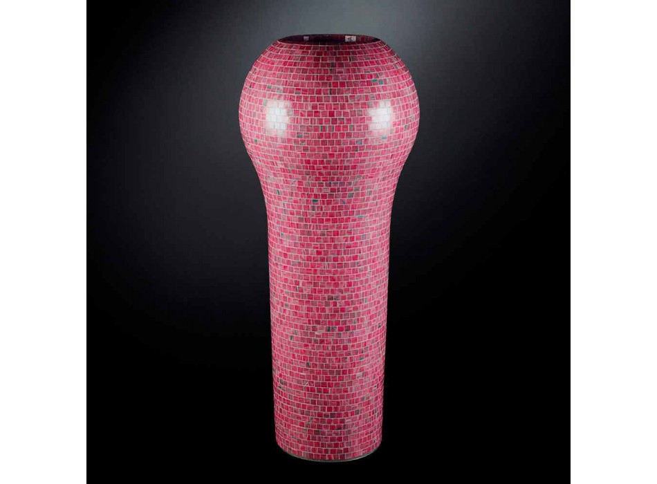Haut Vase Décoratif en Polyéthylène Design Moderne Fabriqué en Italie - Takagi Viadurini