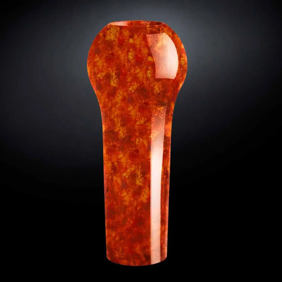 Haut Vase Décoratif en Polyéthylène Design Moderne Fabriqué en Italie - Takagi Viadurini