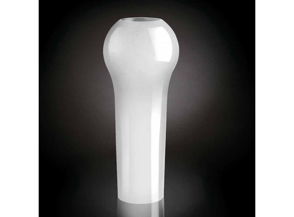 Haut Vase Décoratif en Polyéthylène Design Moderne Fabriqué en Italie - Takagi Viadurini