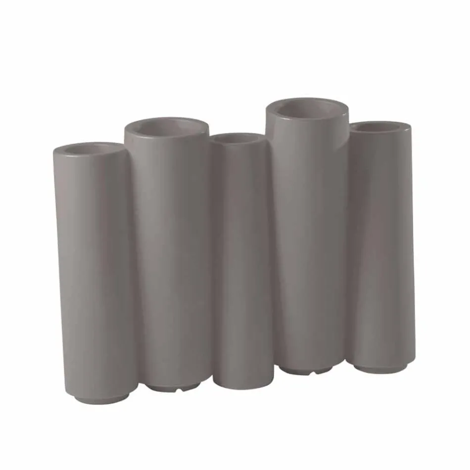 Vase décoratif de couleur Slide Bamboo design moderne fabriqué en Italie Viadurini