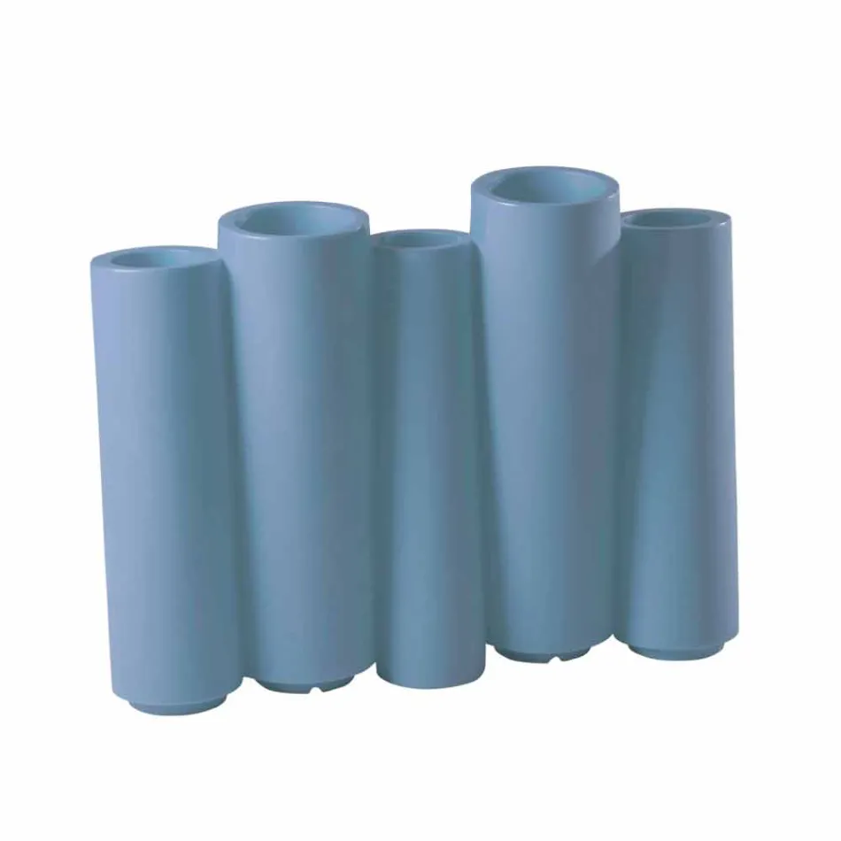 Vase décoratif de couleur Slide Bamboo design moderne fabriqué en Italie Viadurini