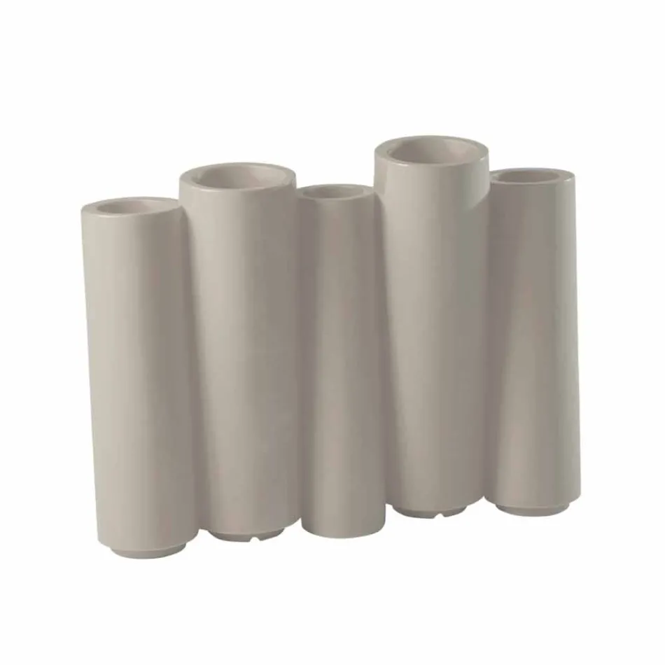 Vase décoratif de couleur Slide Bamboo design moderne fabriqué en Italie Viadurini