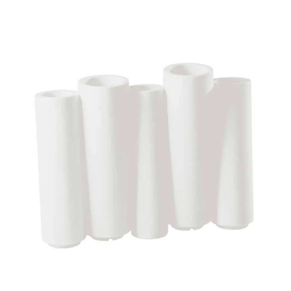 Vase décoratif de couleur Slide Bamboo design moderne fabriqué en Italie Viadurini