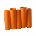 Vase décoratif de couleur Slide Bamboo design moderne fabriqué en Italie Viadurini