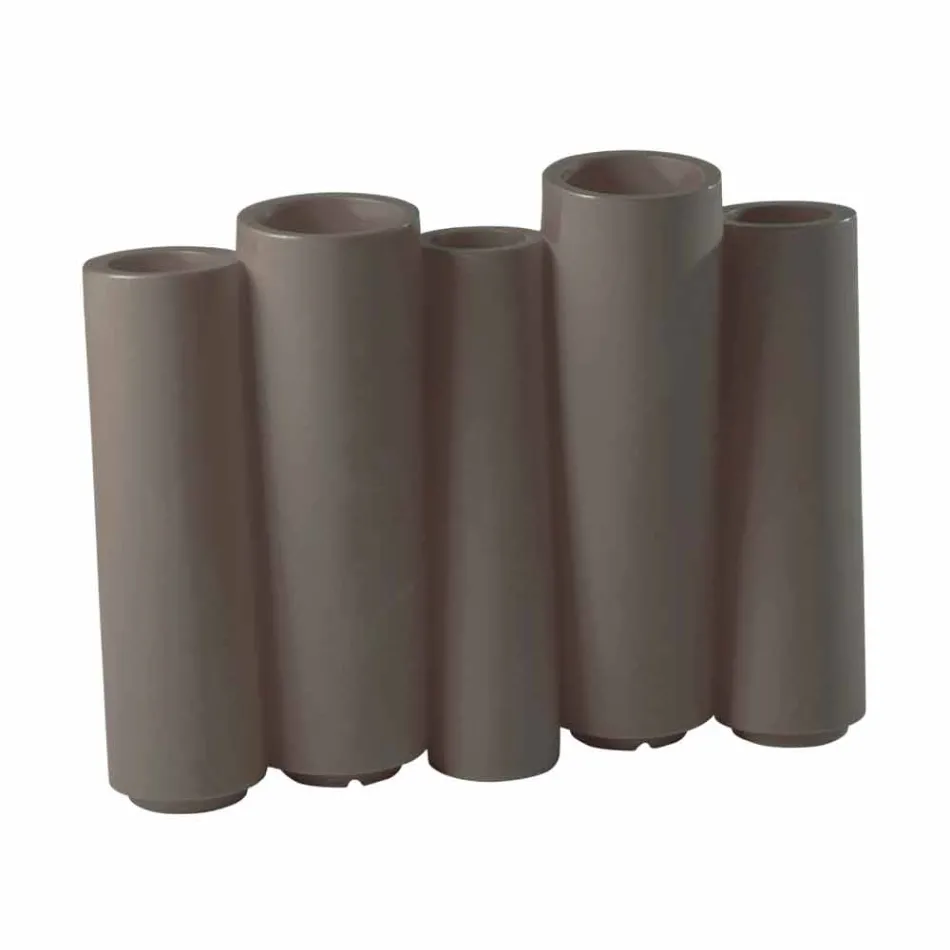 Vase décoratif de couleur Slide Bamboo design moderne fabriqué en Italie Viadurini