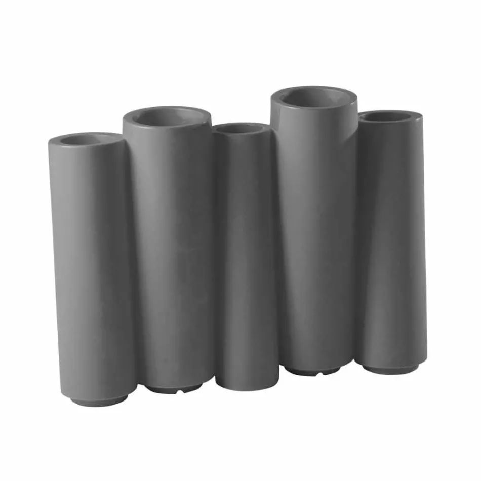 Vase décoratif de couleur Slide Bamboo design moderne fabriqué en Italie Viadurini