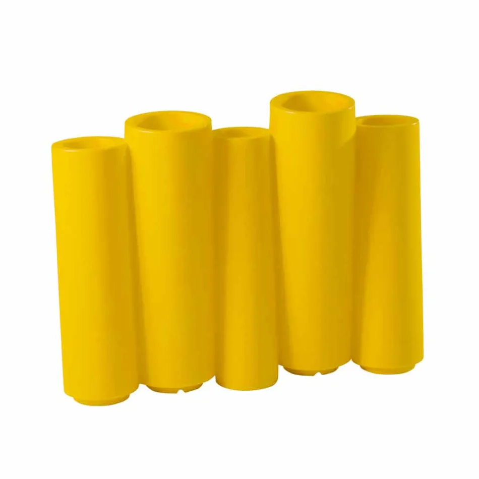 Vase décoratif de couleur Slide Bamboo design moderne fabriqué en Italie Viadurini