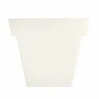 Vase décoratif coloré Slide Le vase moderne en polyéthylène fabriqué en Italie Viadurini