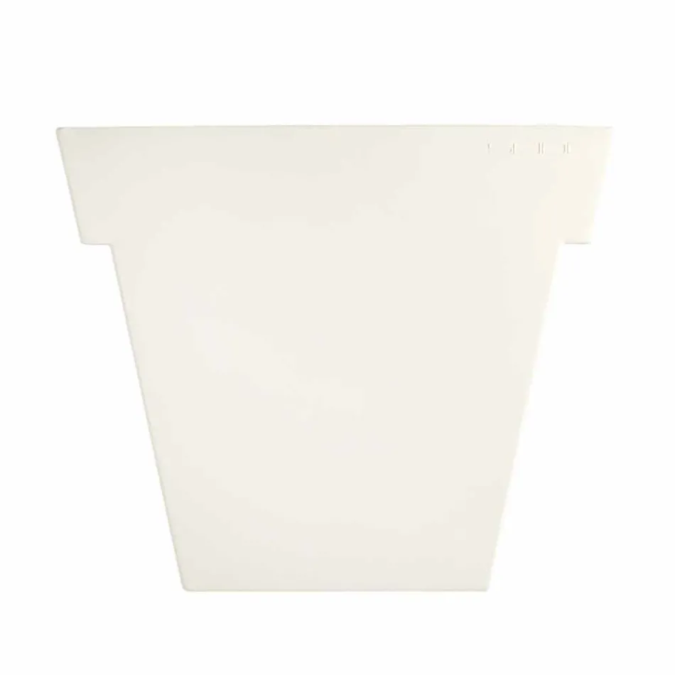 Vase décoratif coloré Slide Le vase moderne en polyéthylène fabriqué en Italie Viadurini