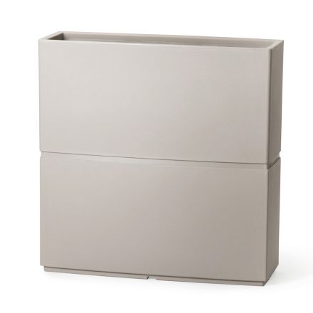 Vase décoratif d'intérieur en polyéthylène 2 tailles Made in Italy - Lambo Viadurini