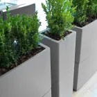 Vase décoratif d'intérieur en polyéthylène 2 tailles Made in Italy - Lambo Viadurini