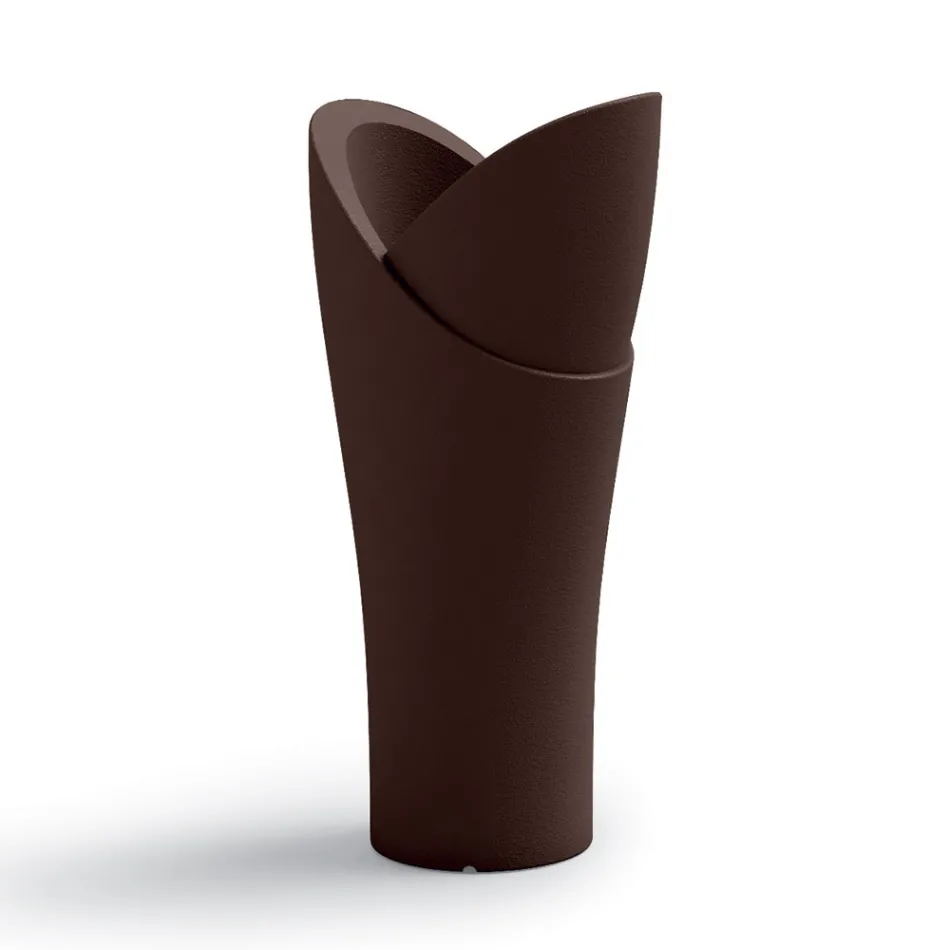 Vase décoratif d'intérieur en polyéthylène coloré Made in Italy - Cervia Viadurini