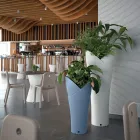 Vase décoratif d'intérieur en polyéthylène coloré Made in Italy - Cervia Viadurini