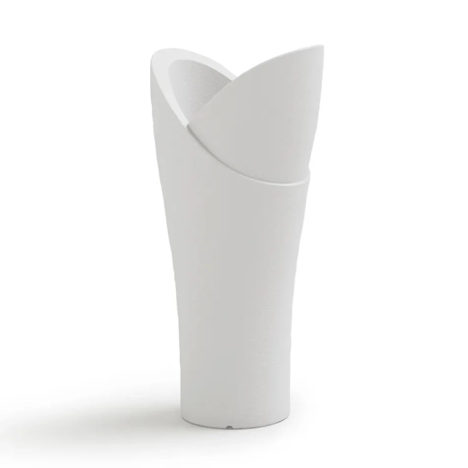 Vase décoratif d'intérieur en polyéthylène coloré Made in Italy - Cervia Viadurini