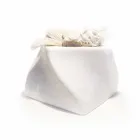 Vase Design Décoratif en Bardiglio ou Marbre de Carrare Made in Italy - Prisma Viadurini