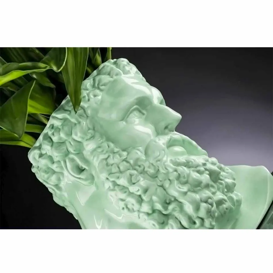 Vase Décoratif En Céramique Colorée Fait Main Made in Italy - Maciste Viadurini