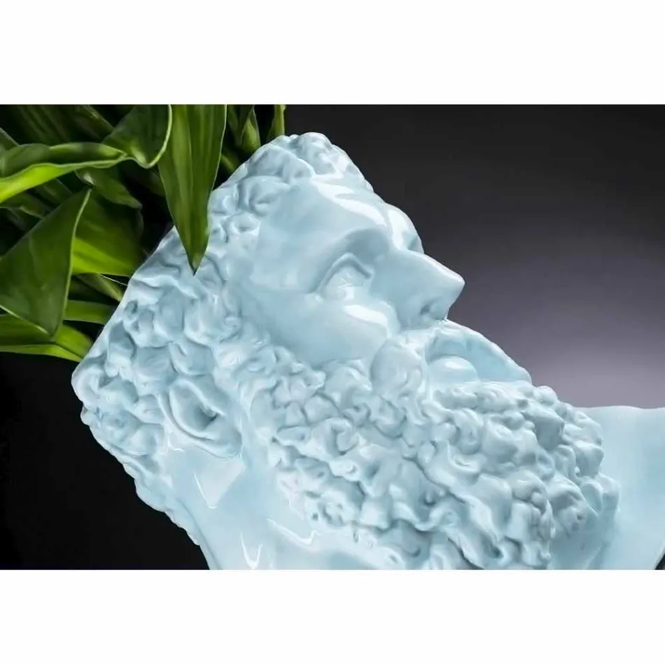 Vase Décoratif En Céramique Colorée Fait Main Made in Italy - Maciste Viadurini