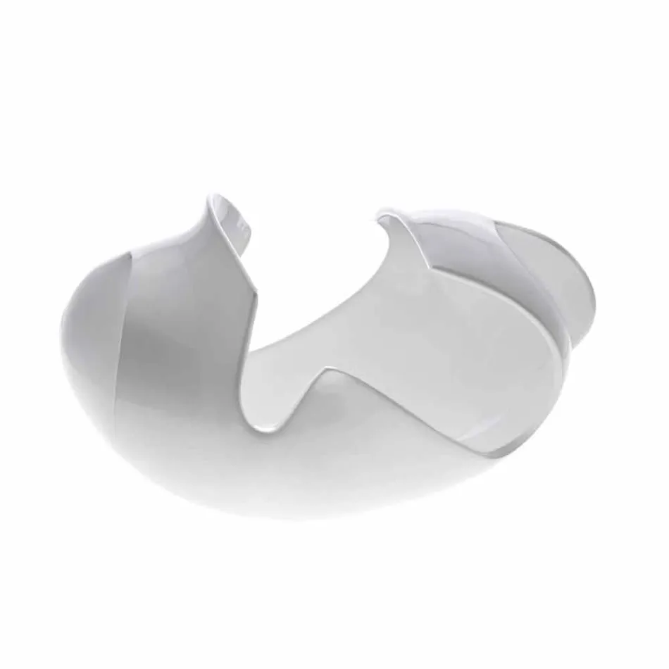 Vase décoratif en céramique mate ou émaillée Made in Italy - Waves Viadurini