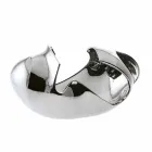 Vase décoratif en céramique mate ou émaillée Made in Italy - Waves Viadurini