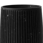 Vase Décoratif en Marbre de Carrare Blanc ou Design Portoro à Rayures - Le Caire Viadurini