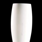 Vase Décoratif en Verre Blanc et Transparent Fabriqué à la Main en Italie - Crezia Viadurini