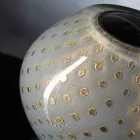 Vase Décoratif en Verre Soufflé de Murano Coloré Fabriqué en Italie - Barletta Viadurini