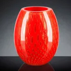 Vase Décoratif en Verre Soufflé de Murano Coloré Fabriqué en Italie - Barletta Viadurini