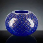Vase Décoratif en Verre Soufflé de Murano Coloré Fabriqué en Italie - Barletta Viadurini