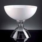 Vase décoratif en verre soufflé fabriqué à la main en Italie - Serena Viadurini