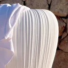 Vase de décoration d'intérieur ou d'extérieur en polyéthylène 2 pièces - Skin by Myyour Viadurini