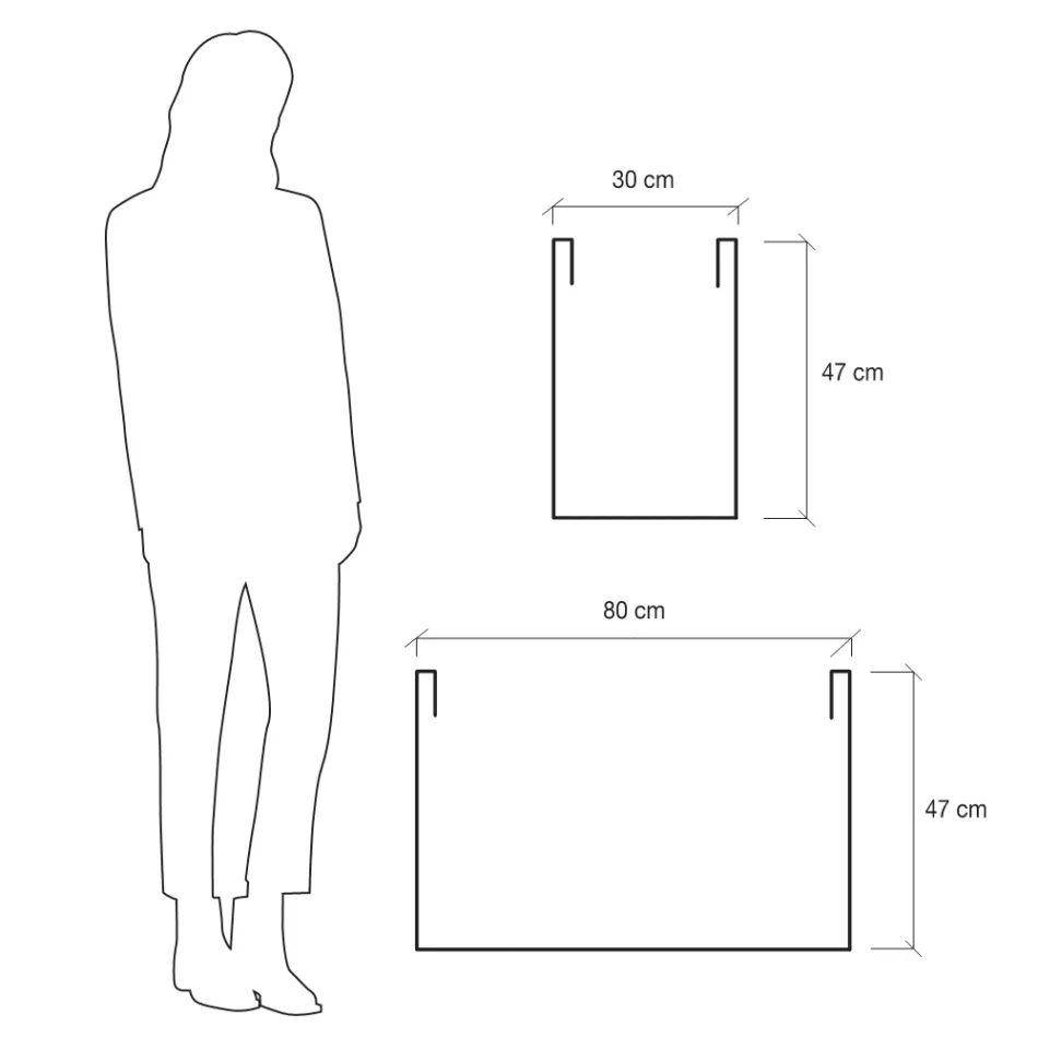 Pot séparateur de jardin en polyéthylène coloré fabriqué en Italie - Maddison Viadurini